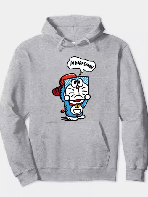 Retro Japanese Doraemon Hoodie
