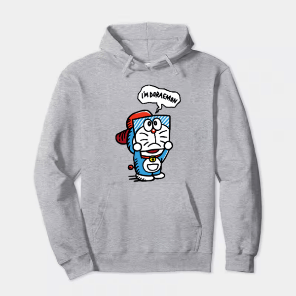 Retro Japanese Doraemon Hoodie
