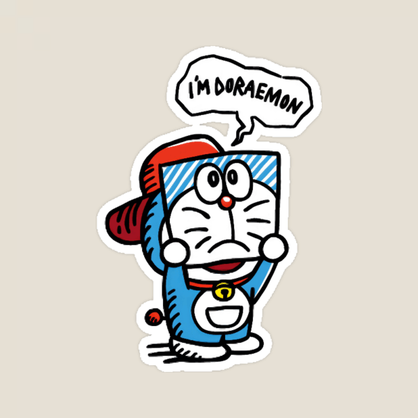 Retro Japanese Doraemon Sticker Retro Japanese Doraemon Sticker
