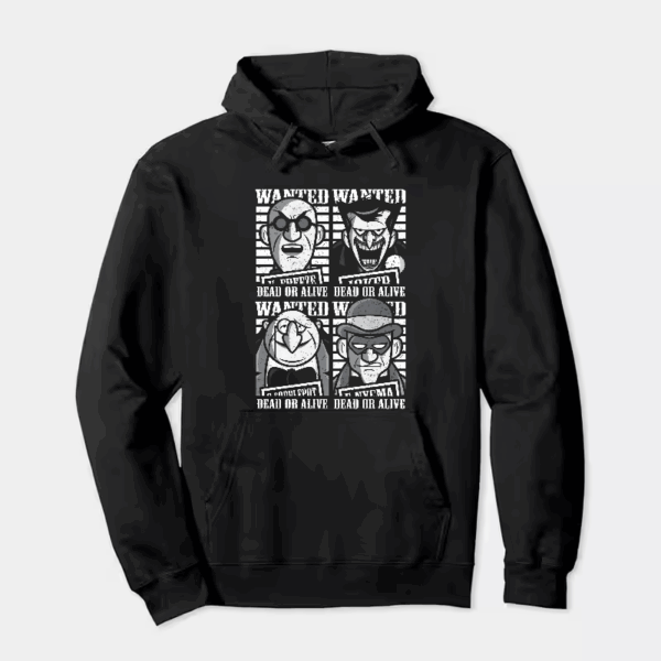 Retro Outlaw Wild West Wanted Hoodie