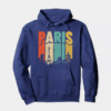 Retro Parisian Dream Vintage Cityscape Hoodie