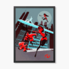 Retro Supers Assemble The Incredibles Poster