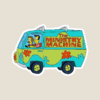 Retro Van The Mystery Machine Scooby Doo Sticker