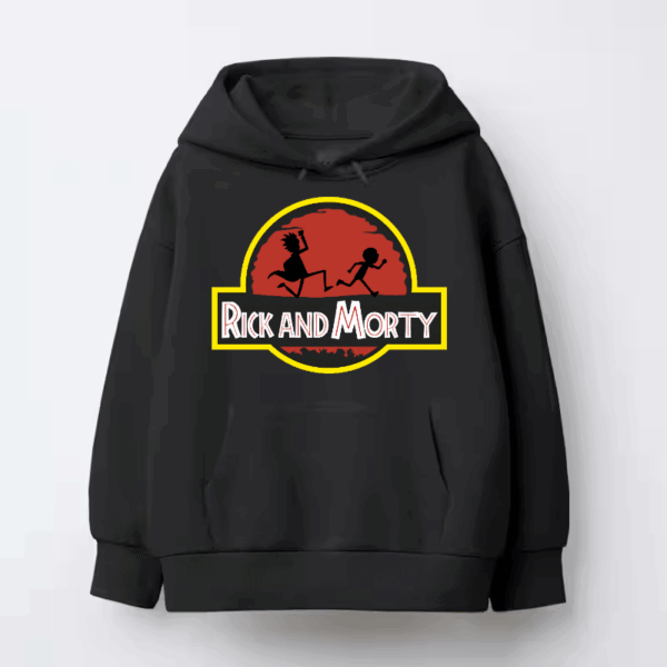 Rick and Morty Dino Dimension Adventure Hoodie