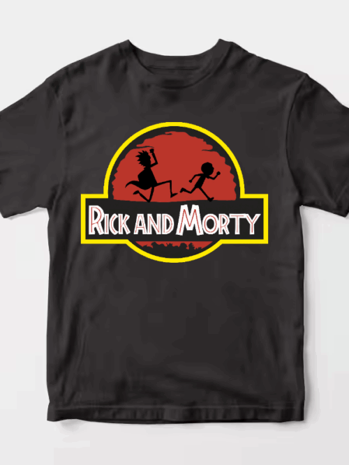Rick and Morty Dino Dimension Adventure Unisex T-Shirt