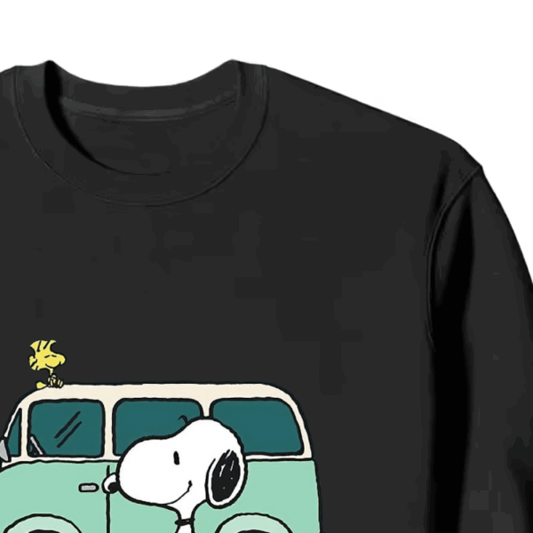 Roadtrip Ready Snoopy and Woodstock Adventure Van Crewneck Sweatshirt