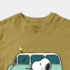 Roadtrip Ready Snoopy and Woodstock Adventure Van Unisex T-Shirt