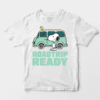 Roadtrip Ready Snoopy and Woodstock Adventure Van Unisex T-Shirt