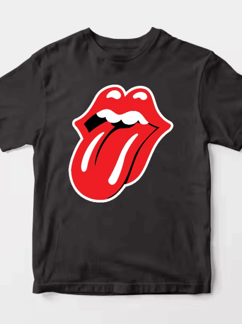 Rock Royalty Vibes The Rolling Stones Tongue Logo Unisex T-Shirt