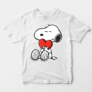 Romantic Snoopy Love in the Air Peanuts Unisex T-Shirt