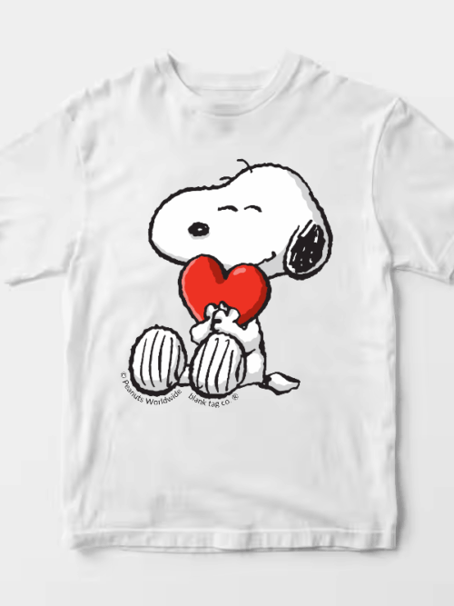 Romantic Snoopy Love in the Air Peanuts Unisex T-Shirt