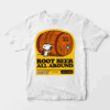 Root Beer Cheers with Snoopy and Friends Peanuts Unisex T-Shirt