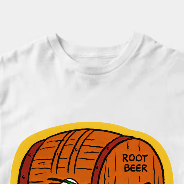 Root Beer Cheers with Snoopy and Friends Peanuts Unisex T-Shirt