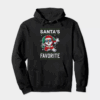 Santa’s Favorite – Cute Christmas Cartoon for Holiday Cheer Hoodie