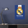Santiago Bernabeu Real Madrid Blue Spirit Poster
