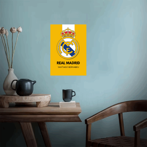 Santiago Bernabeu Real Madrid Pride Poster