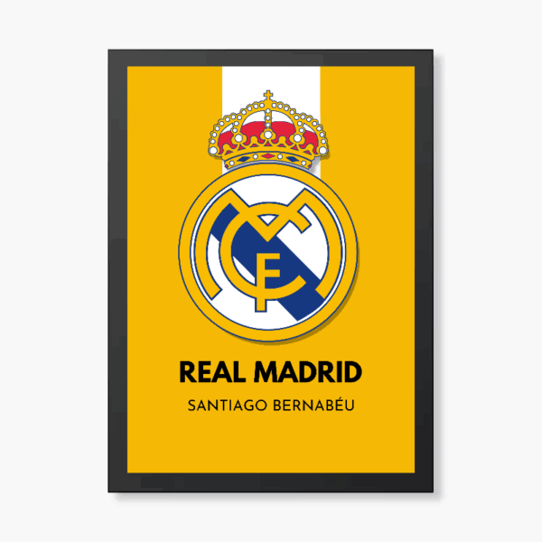 Santiago Bernabeu Real Madrid Pride Poster