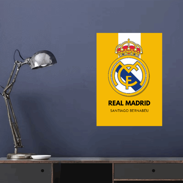 Santiago Bernabeu Real Madrid Pride Poster
