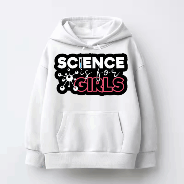 Science Girl Future in Progress Hoodie