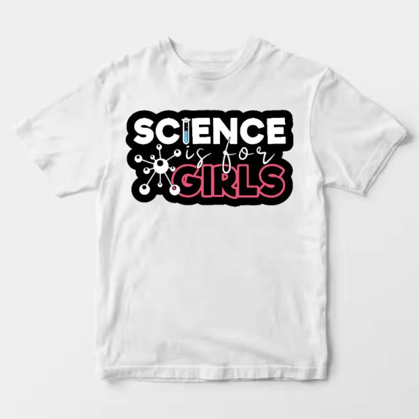 Science Girl Future in Progress Unisex T-Shirt