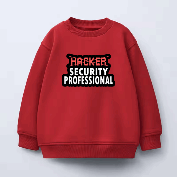 Security Pro Not Your Average Hacker Crewneck Sweatshirt