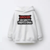 Security Pro Not Your Average Hacker Kids Hoodie