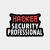 Security Pro Not Your Average Hacker Sticker
