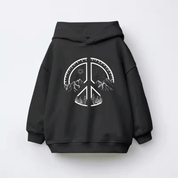Serenity Peaks Emblem Kids Hoodie