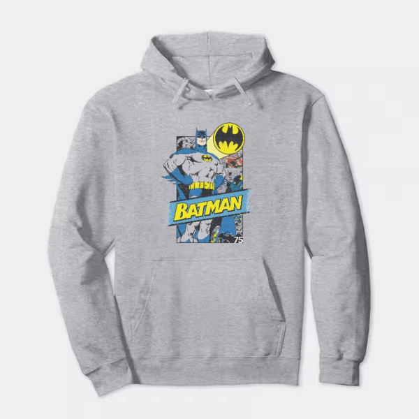 Shadow of Justice Retro Batman Hoodie
