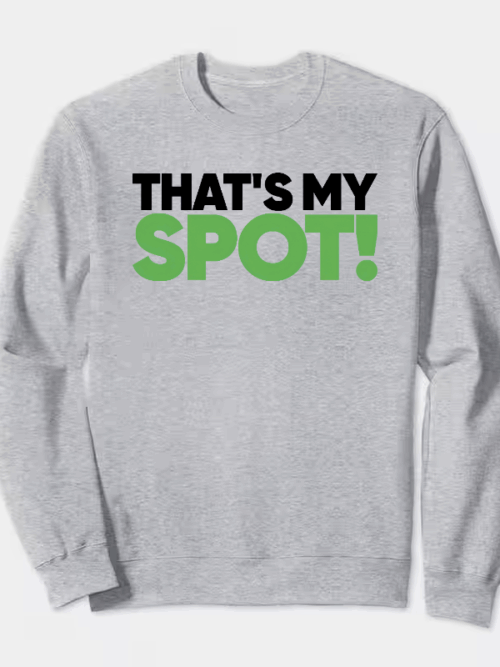 Sheldon’s Sacred Spot Big Bang Theory Crewneck Sweatshirt
