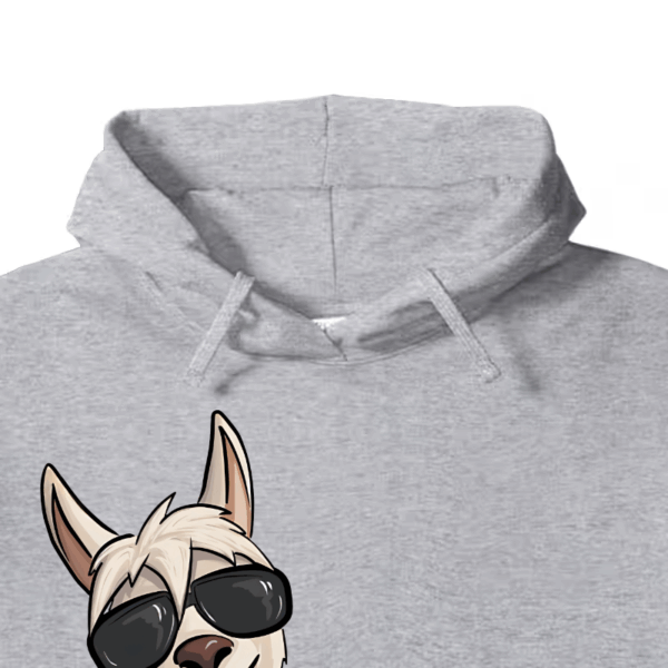 Sloth Riding Llama Funny No ProbLLama Chill Hoodie
