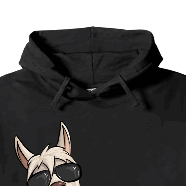 Sloth Riding Llama Funny No ProbLLama Chill Hoodie