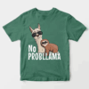 Sloth Riding Llama Funny No ProbLLama Chill Unisex T-Shirt