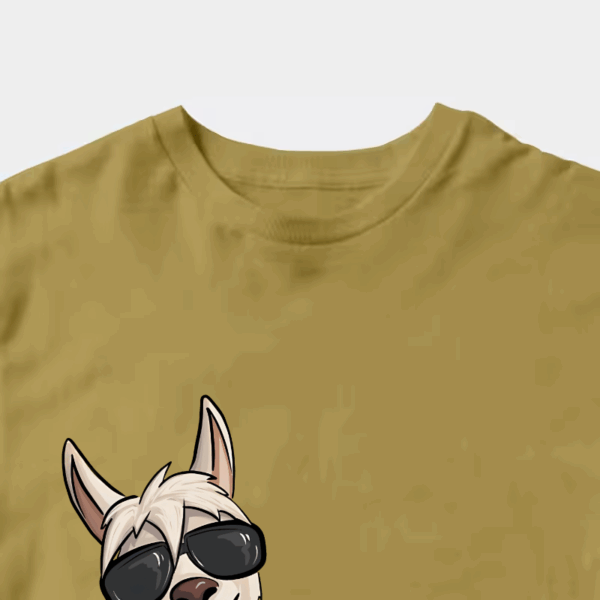 Sloth Riding Llama Funny No ProbLLama Chill Unisex T-Shirt