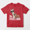 Sloth Riding Llama Funny No ProbLLama Chill Unisex T-Shirt