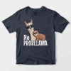 Sloth Riding Llama Funny No ProbLLama Chill Unisex T-Shirt