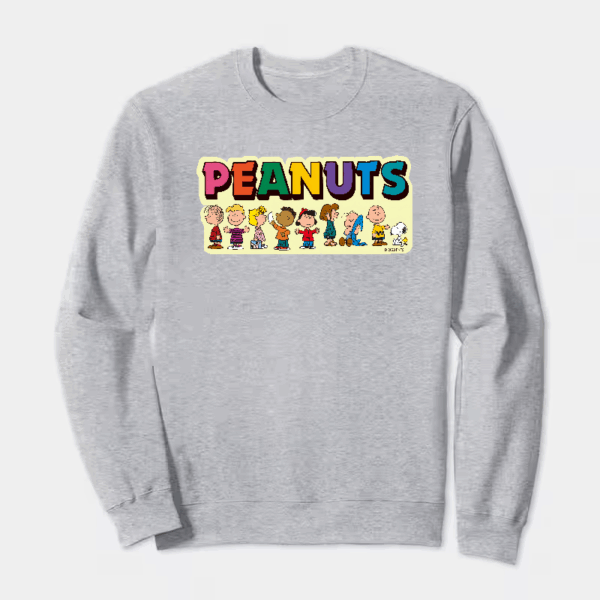 Snoopy and Peanuts Gang Together Crewneck Sweatshirt