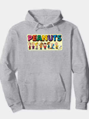 Snoopy and Peanuts Gang Together Hoodie