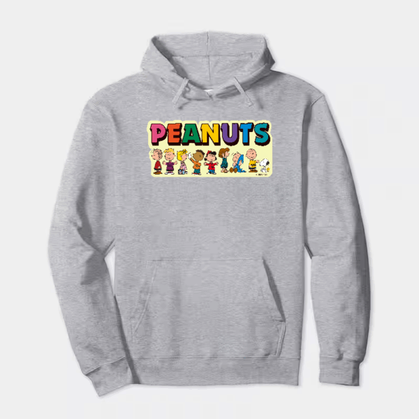 Snoopy and Peanuts Gang Together Hoodie
