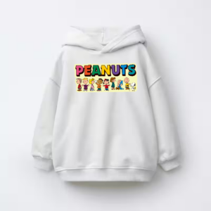 Snoopy and Peanuts Gang Together Kids Hoodie