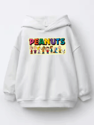 Snoopy and Peanuts Gang Together Kids Hoodie