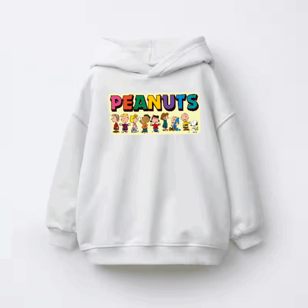 Snoopy and Peanuts Gang Together Kids Hoodie