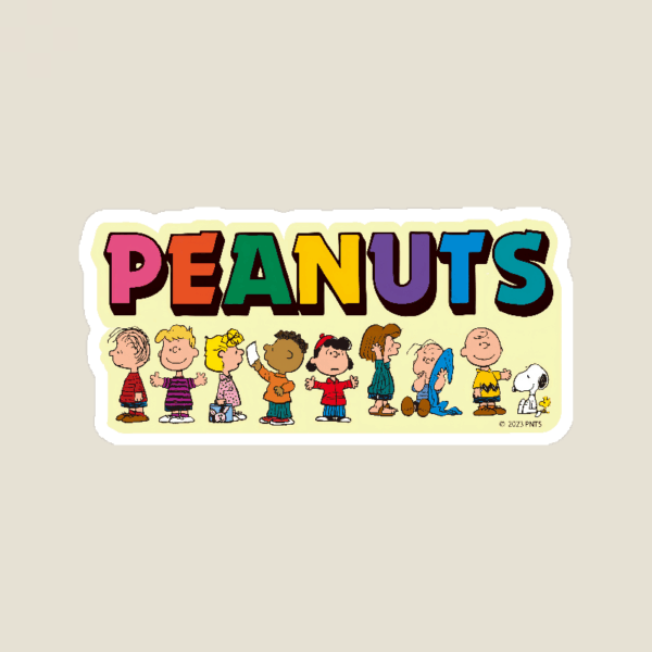 Snoopy and Peanuts Gang Together Sticker Snoopy and Peanuts Gang Together Sticker