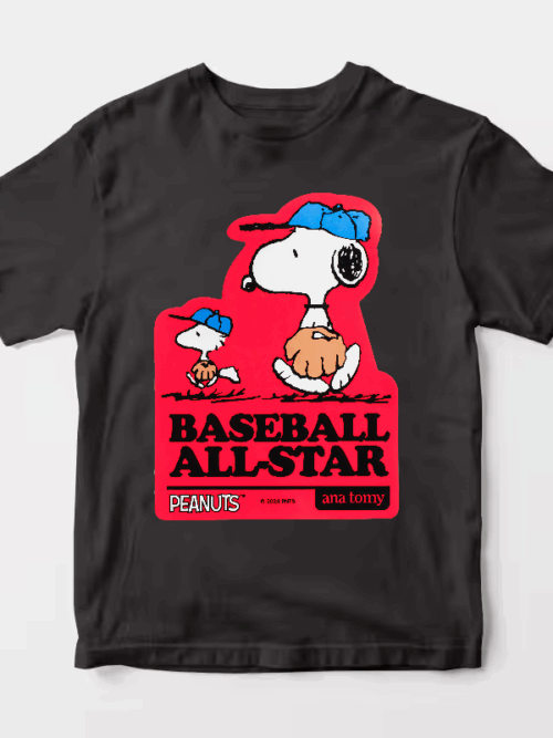 Snoopy Baseball Legend Unisex T-Shirt