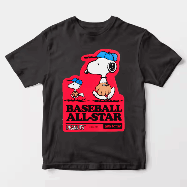 Snoopy Baseball Legend Unisex T-Shirt