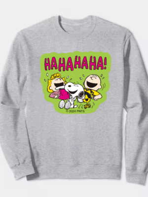 Snoopy Chuckles and Giggles Crew Peanuts Crewneck Sweatshirt