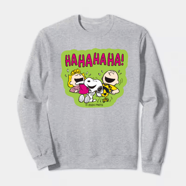Snoopy Chuckles and Giggles Crew Peanuts Crewneck Sweatshirt