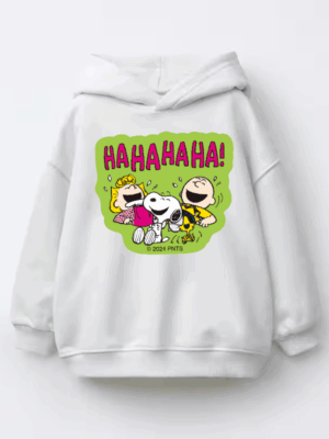 Snoopy Chuckles and Giggles Crew Peanuts Kids Hoodie