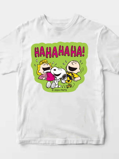 Snoopy Chuckles and Giggles Crew Peanuts Unisex T-Shirt
