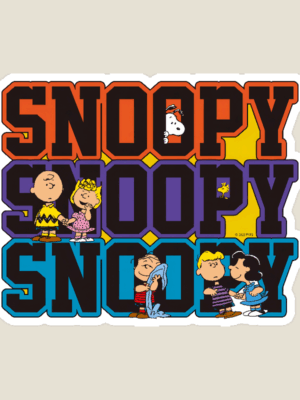 Snoopy Classic Vibe from Peanuts World Sticker